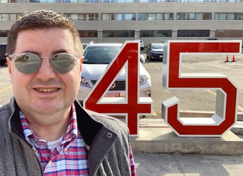 Martin is turning 45