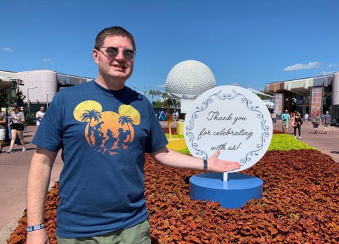 Martin at Epcot
