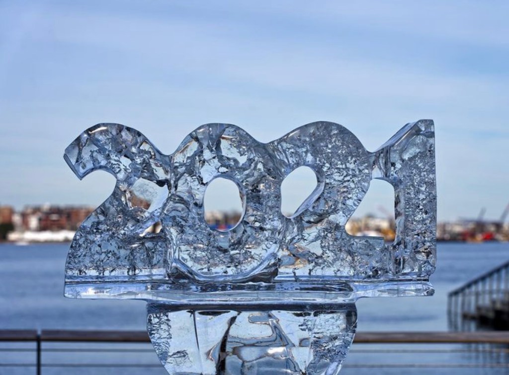 2021 ice sculpture