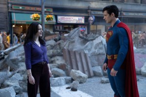 David Corenswet and Rachel Brosnahan star in James Gunn's Superman