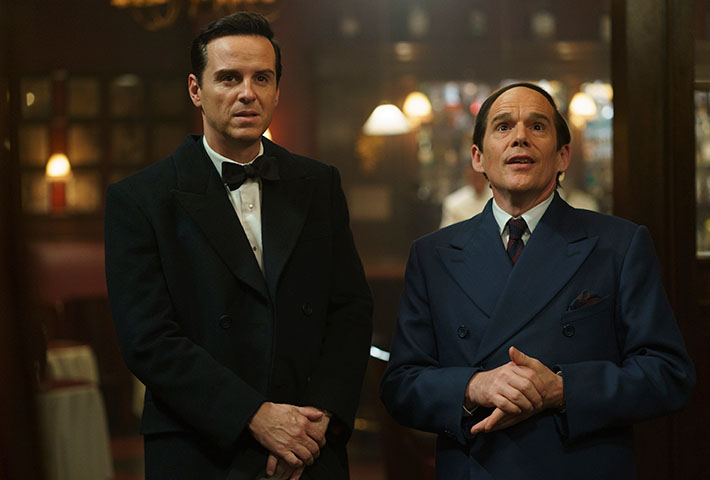 Andrew Scott and Ethan Hawke star as Rodgers and Hart in Blue Moon