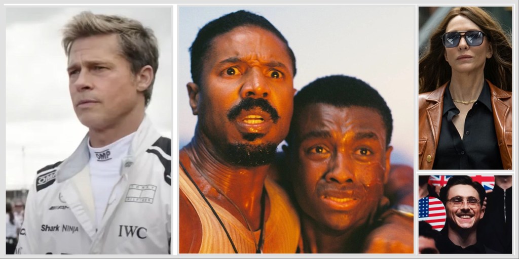 F1, SINNERS, BLACK BAG, and MARTY SUPREME were some of my favorite films of 2025