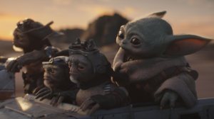 Anzellans and Grogu in THE MANDALORIAN AND GROGU