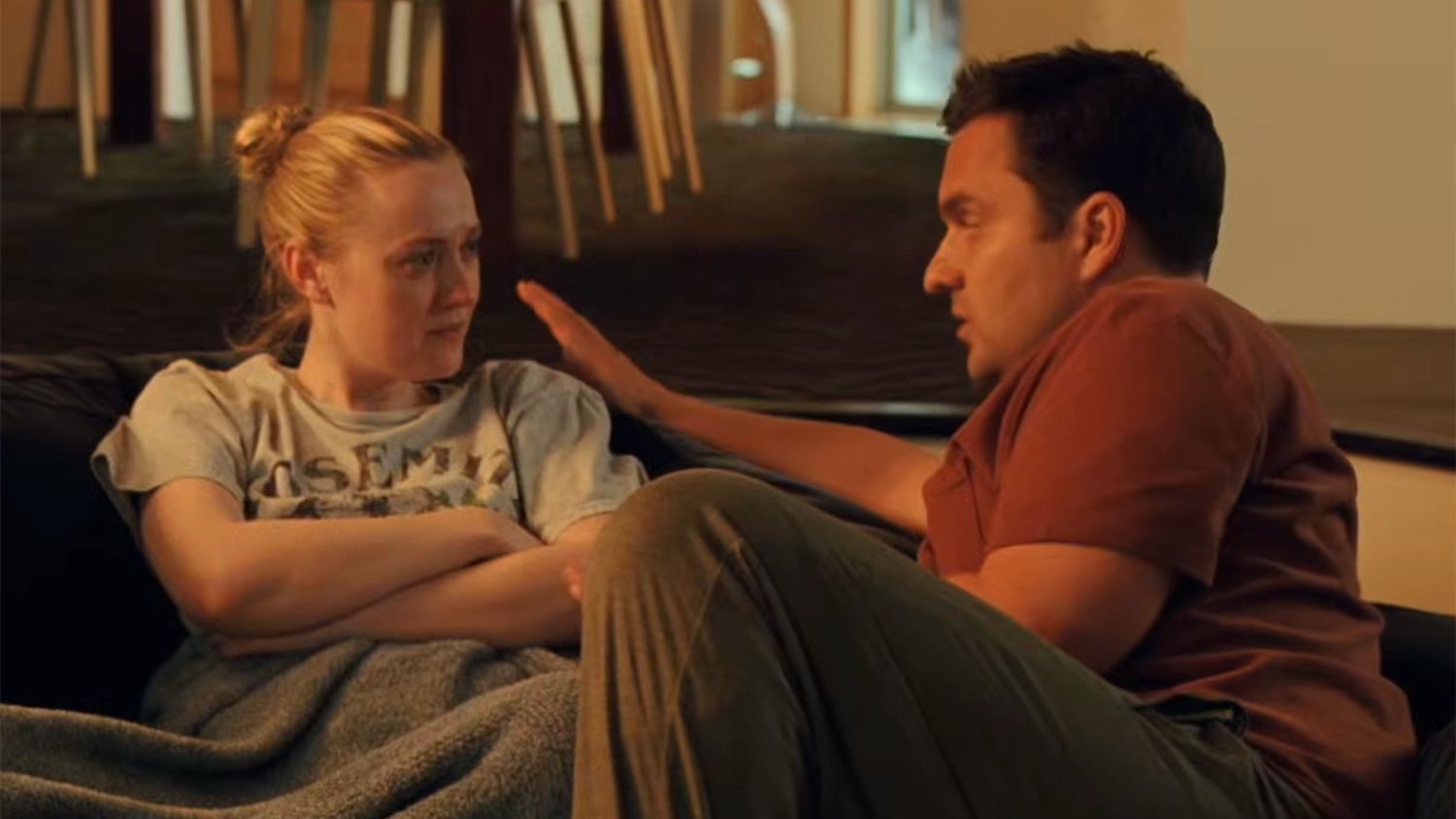 Dakota Fanning and Jake Johnson star in THE SUN NEVER SETS